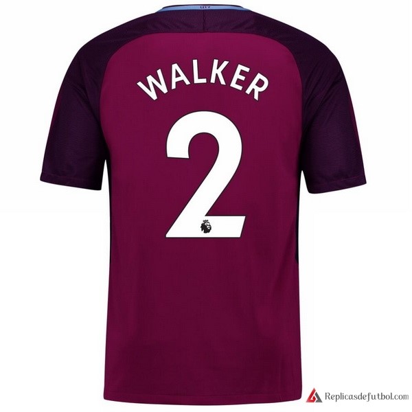Camiseta Manchester City Segunda equipación Walker 2017-2018